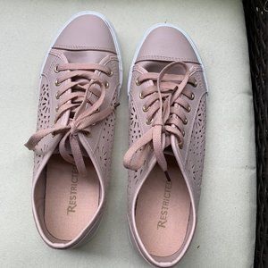 Pink sneakers
